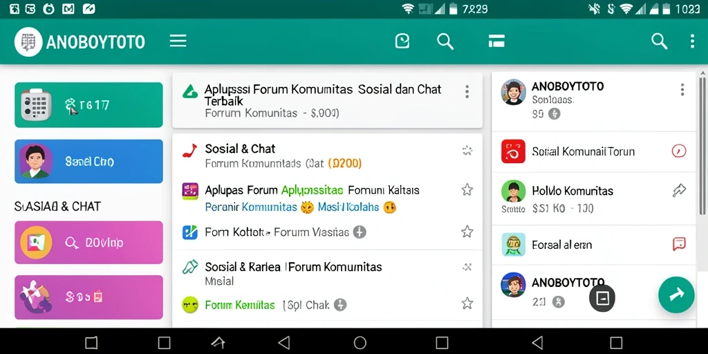 Antarmuka ANOBOYTOTO yang menarik dan mudah dinavigasi.