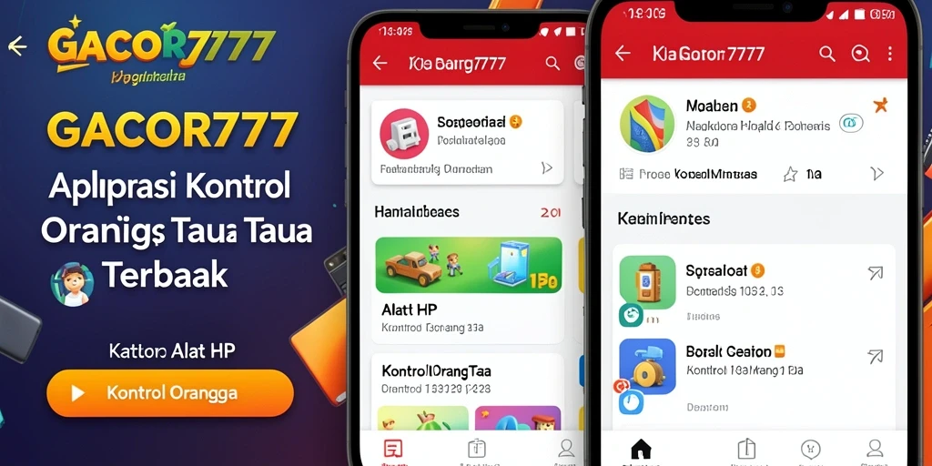 Antarmuka GACOR777 yang intuitif untuk kontrol orang tua.