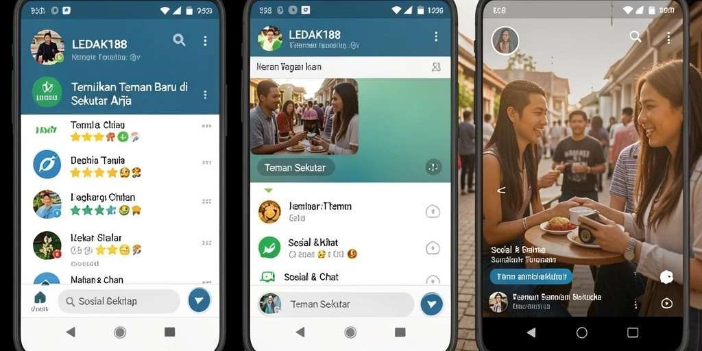 Tampilan antarmuka LEDAK188 yang modern dan mudah digunakan.